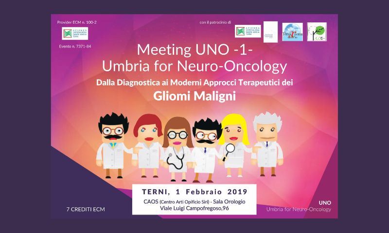 UMBRIA FOR NEURO-ONCOLOGY - Dalla Diagnostica ai Moderni Approcci Terapeutici dei Gliomi Maligni 